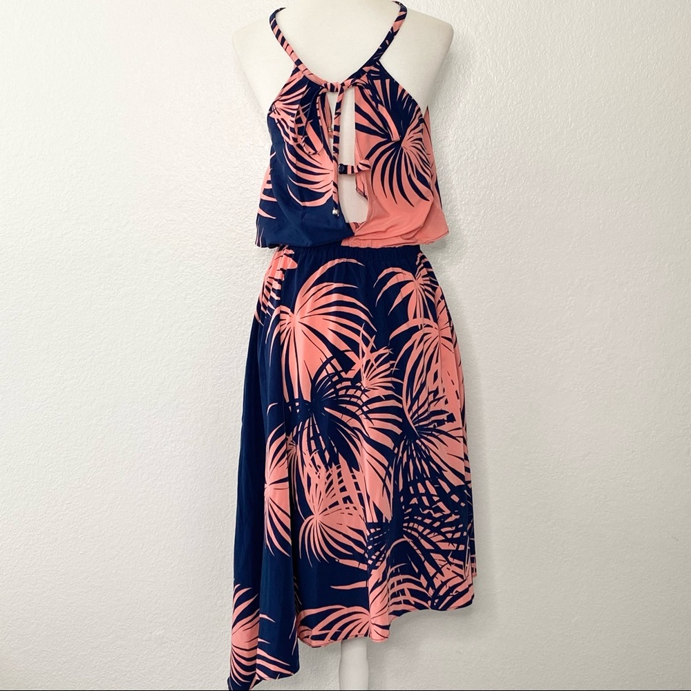 YOANA BARASCHI Asymmetrical Print Dress - Picture 2 of 4